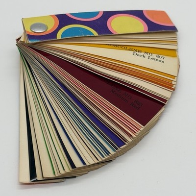 Roscolene Rosco Color Filter Samples Swatchbook Lighting Photography Vintage