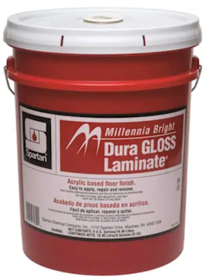 #ad #ad Spartan Dura Gloss No Intentionally Added PFAS Acrylic Floor Finish 5 Gallon New $189.99