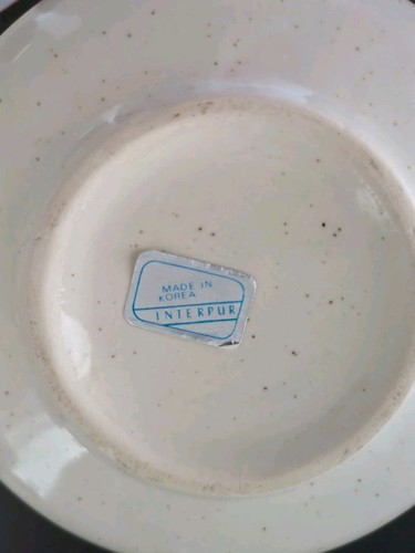 Vintage Interpur Stackable Children's Bowl And Plate (Girl) - Korea - Picture 6 of 7