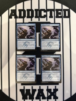 4x Stubborn Denial - Magic The Gathering  - MP - Playset