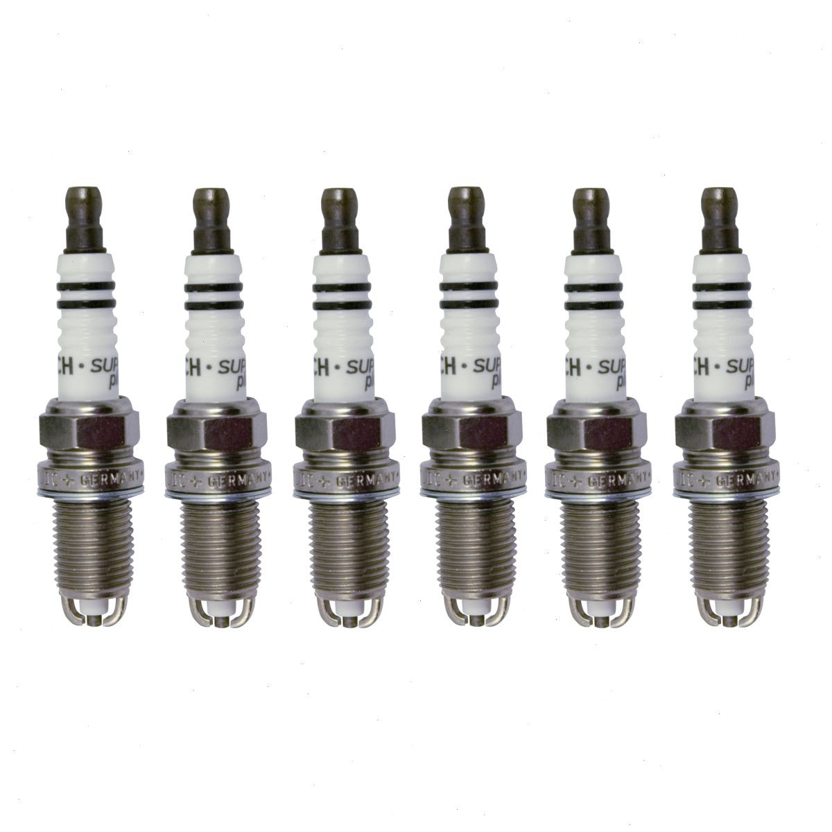 6 pc Bosch Nickel Copper Spark Plugs for 1992-1995 BMW 525i 2.5L L6 Ignition cx