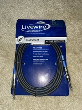 Livewire Advantage Instrument Cable 15 ft. Black
