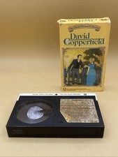 David Copperfield Animated Charles Dickens Beta Tape Betamax Slipcover