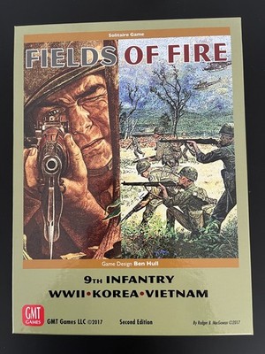 Fields of Fire (Vol. 1) 2nd ed. NO COUNTERS Solitaire Solo Play GMT, 2017