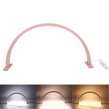 Half Moon LED Lamp Bright 30W Light For Nail Beauty Salon Pink Trending