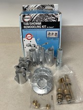Danco 39620 Tub/Shower 3-Handle Remodeling Trim Kit in Chrome For Sayco OPEN BOX