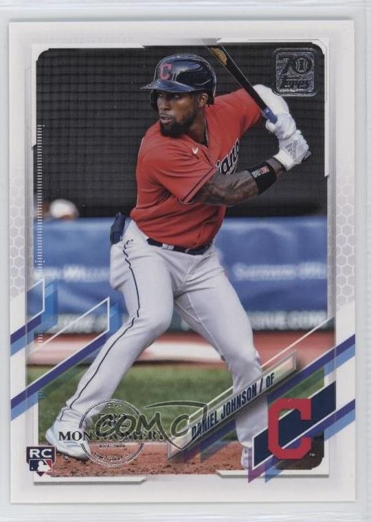 2021 Topps 582 Montgomery Club Daniel Johnson #103 Rookie RC 0c4