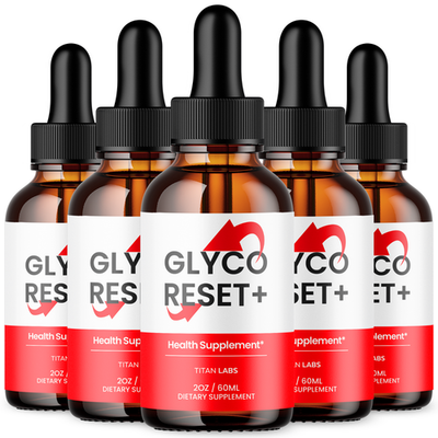 #ad 5 Pack Glyco Reset Drop Advanced Blood Support Supplement GlycoReset 150 Servs $59.95