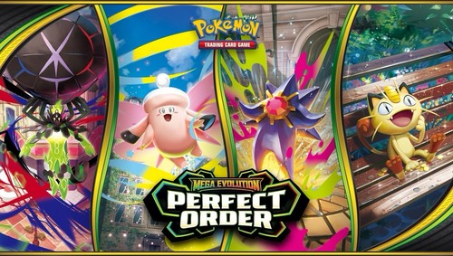 Pokémon Mega Evolution Perfect Order. Choose Your Card. Holo/Reverse/Mega/EX