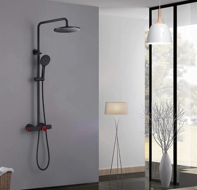 RBROHANT Thermostatic Shower System With Tub Spout & Handheld Combo