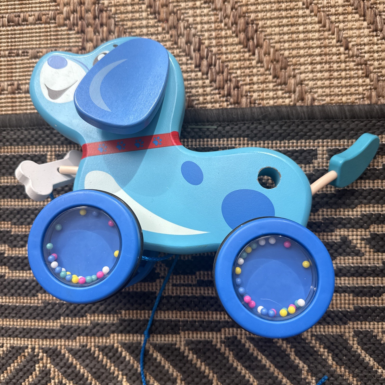 Spark Create Imagine Wooden Push & Pull Toy Dog, Baby and Toddler Toys