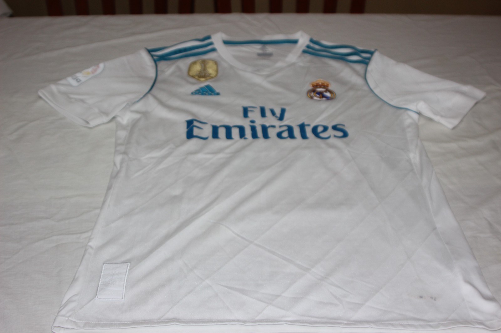 Maillot De Football Du Real Madrid De Marque Adidas Taille M