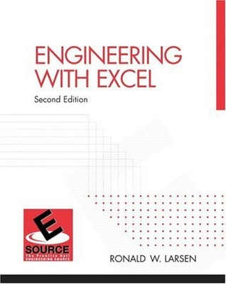 Engineering with Excel Paperback Ronald W. Larsen