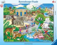 Puzzle (48 T.) Besuch Im Zoo (Ravensburger) Neu/Ovp