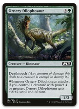 Ornery Dilophosaur #194 (NM) Core Set 2021 M21 Magic MTG