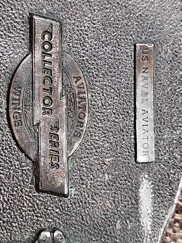 Aviator's Wings US Naval Aviator Member Collector's Series Belt Buckle 1985 - Picture 7 of 10