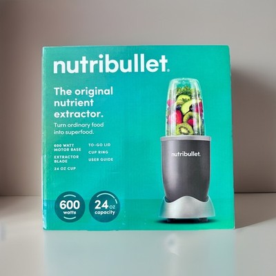 New in Box NutriBullet Nutrition Extractor Blender Juicer,  600 Watt 24 oz 