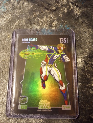 Bo Jackson Battle Arena 2026 Glow Battlefoil BF-70 Dart-Board Jaxson Dart Rookie
