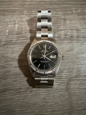 Rolex Oyster Perpetual Datejust Automatic Chronometer Black Dial Stainless Steel
