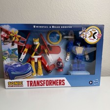 Transformers Collaborative Sonic the Hedgehog Wingtail & Blue Booster 2-Pack Set