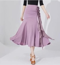 New Women Smooth Ballroom Tango Waltz Standard Competition Swing Dance Skirts
