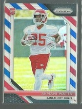2018 Panini Prizm Prizms Red White and Blue #274 Armani Watts RC (ref 64039)