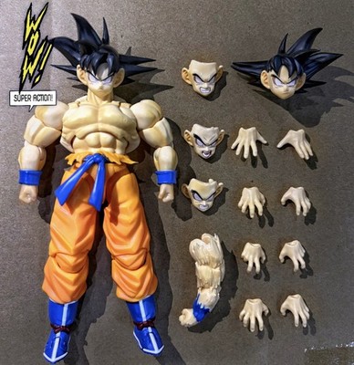 WOW Studio custom shf 1/12 Super Saiyan Son Goku Standard Ver. Action Figure Toy