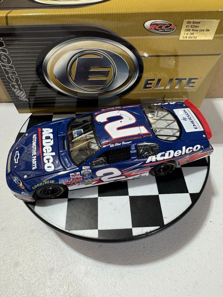 RARE* Clint Bowyer ELITE #2 ACDelco 2006 1/24 Nascar Diecast - Image 2 of 4