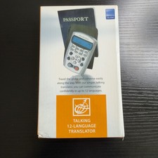 Brookstone Talking 12-Language Translator Electronic Travel Device
