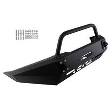 Front Winch Bumper W Bull Bar For Dodge Ram 1500 1994-2002 Steel Assembly