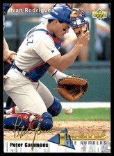 Ivan Rodriguez 1993 Upper Deck #468 Rangers MLB READ FREE SHIPPING AutographDen
