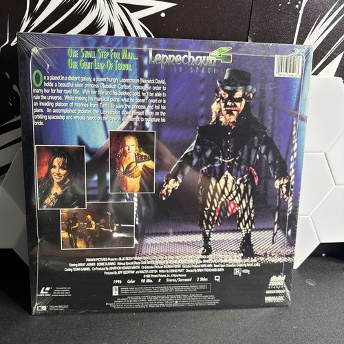 LEPRECHAUN 4: IN SPACE Laserdisc LD BRAND NEW SEALED RARE - Picture 2 of 2