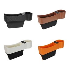 Car Seat Gap Filler Organizer With Cup Holder Front Seat Console Side Pocket