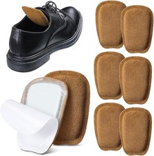 3 Pairs Shoe Tongue Pads Soft Self Adhesive Inserts for Men Women Handmade Elast