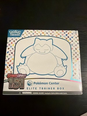 Pokémon Center Scarlet & Violet 151 Elite Trainer Box Etb