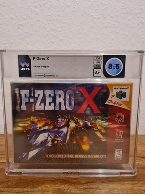 F-Zero X Nintendo 64 N64 Neu Sealed US NTSC WATA 8,5 A + No VGA