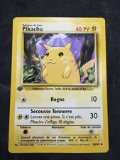 Pikachu Pokémon TCG Individual Collectible Card Game Cards in