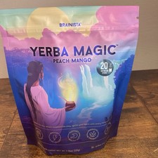 Yerba Magic Yerba Mate Instant Tea Powder - Peach Mango Flavor - 20 Servings