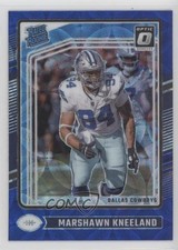 2024 Panini Donruss Optic Rated Rookie Blue Scope Prizm Marshawn Kneeland 5u3