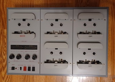 Recordex USA Soundmaster IV - 1-4 Stereo Cassette Duplicator READ
