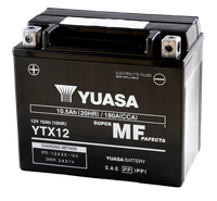 AGM Motorradbatterie 10Ah Yuasa YTX12 12V 180A YTX12-BS FüR BMW Honda Suzuki Tri