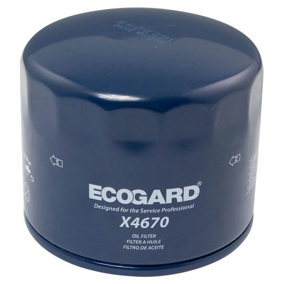 Ecogard 3 Piece Replacement Engine Oil Filter Kit Set for Dodge Ford Jeep Toyota - Image 4 of 4
