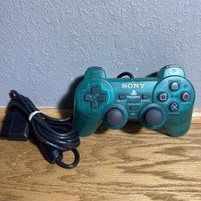 Sony Dualshock 2 Controller - Emerald Green SCPH-10010 for PlayStation 2 (PS2)