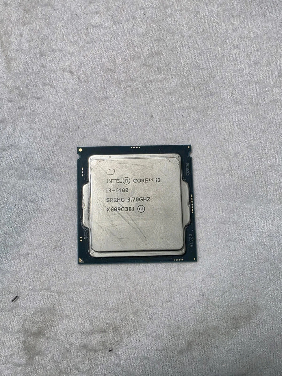 Intel Core i3-6100 Processor Model Computer Processors (CPUs
