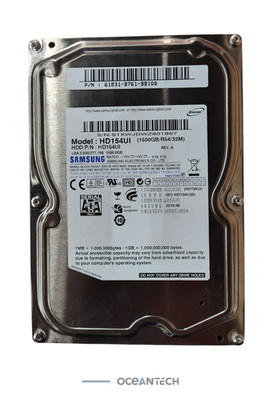Samsung HD154UI 1.5TB  Hard Drive 1500GB 3.5'' SATA HDD 61831-B761-BBI0Q