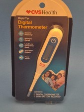 CVS Health Rigid Tip Digital Thermometer w/Battery