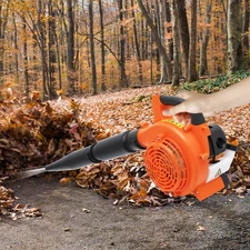 25.4cc 2-Stroke Leaf Blower Handheld Yard Grass Sweeper Cleaning Machine 7500rpm