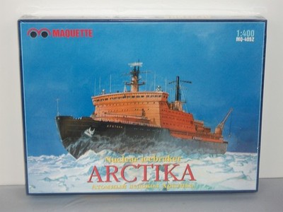 Maquette 1/400 Scale Arctika, Nuclear Icebreaker - Factory Sealed