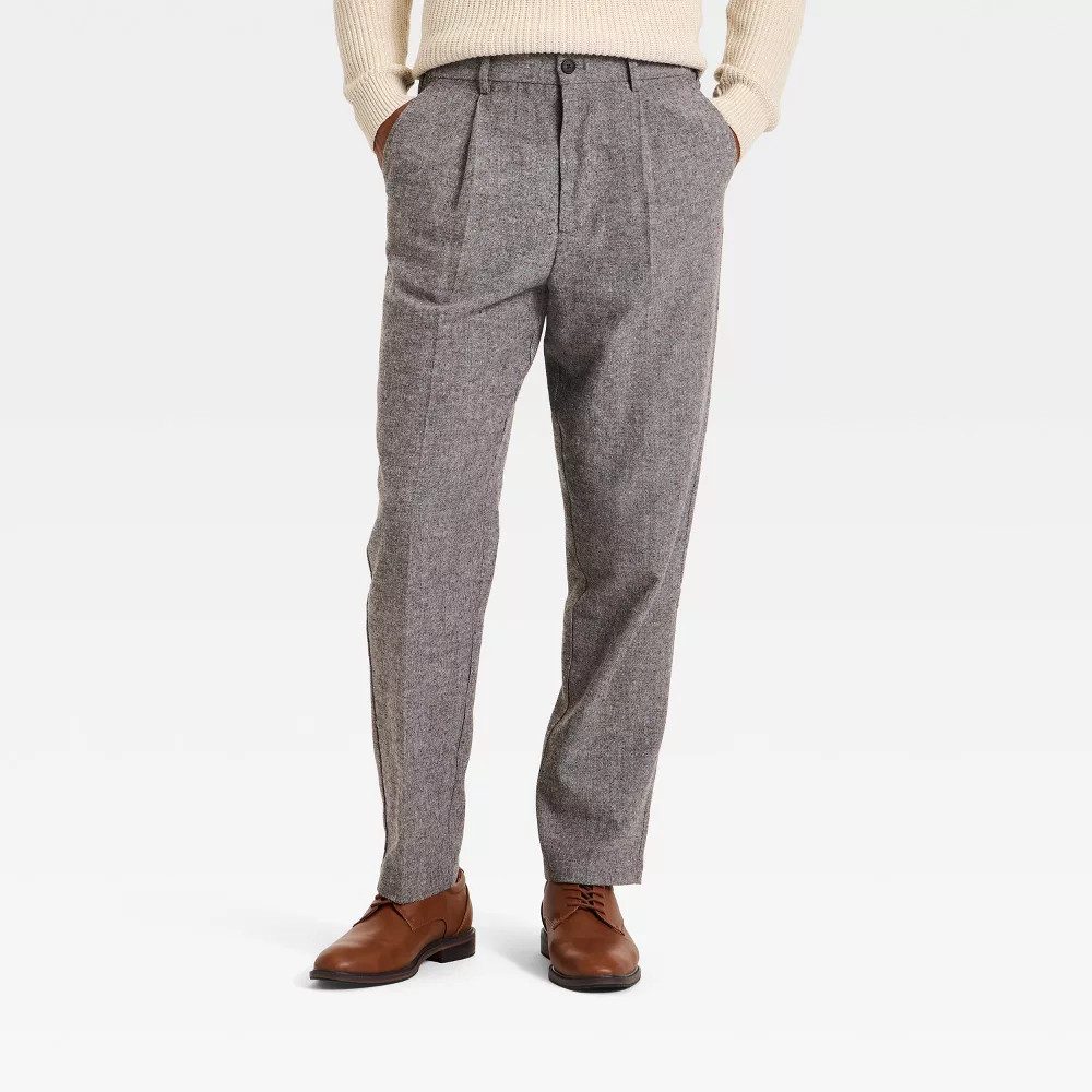 relaxed fit dress slacks 4 Way Stretch Commuter RELAXED Chino Pants for Tall Men in Navy Blue 36 / 36 / Navy Blue main image 0