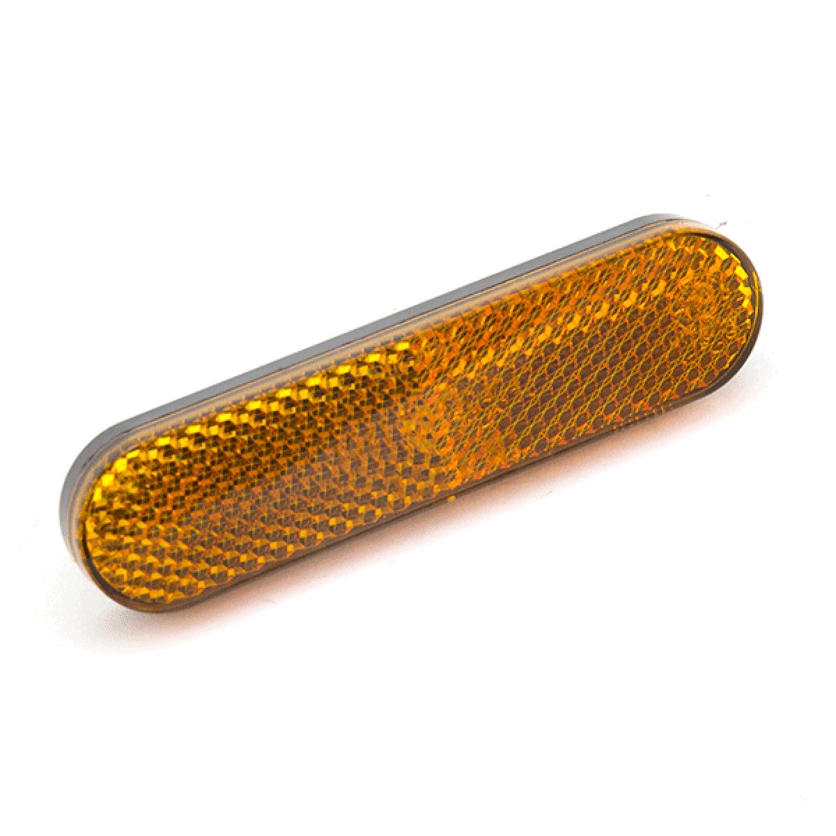 Scooter Side Fork Reflector Left/Right Orange Easy Installation REFL013 Plastic